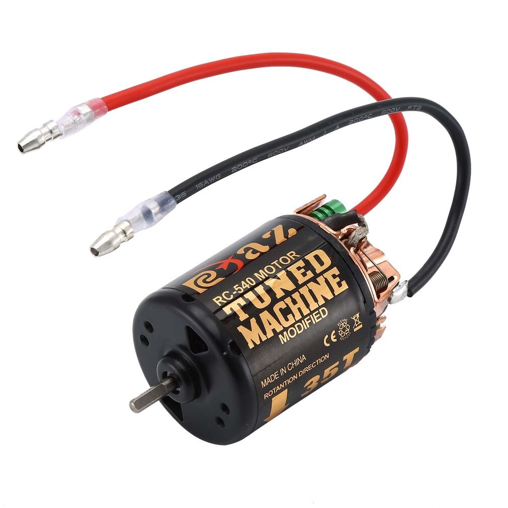 Rc 540 35T 45T 55T Brushed Motor Met 320 Speed Controller Waterdicht Esc Voor Rc Auto Rock crawler Axiale SCX10 Model: 35T