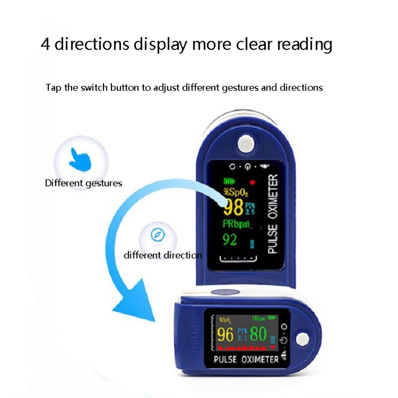 Digital Finger Oximeter OLED Pulse Oximeter Display Oximeter Household Health Diagnostic Monitor Tool Equipment