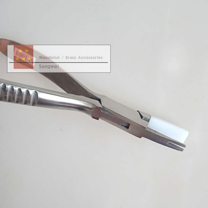 Saxofoon Naald Lente Installatie En Demontage Tangen Reparatie Tool Set voor klarinet fluit sax hobo fagot Piccolo: 1 NO