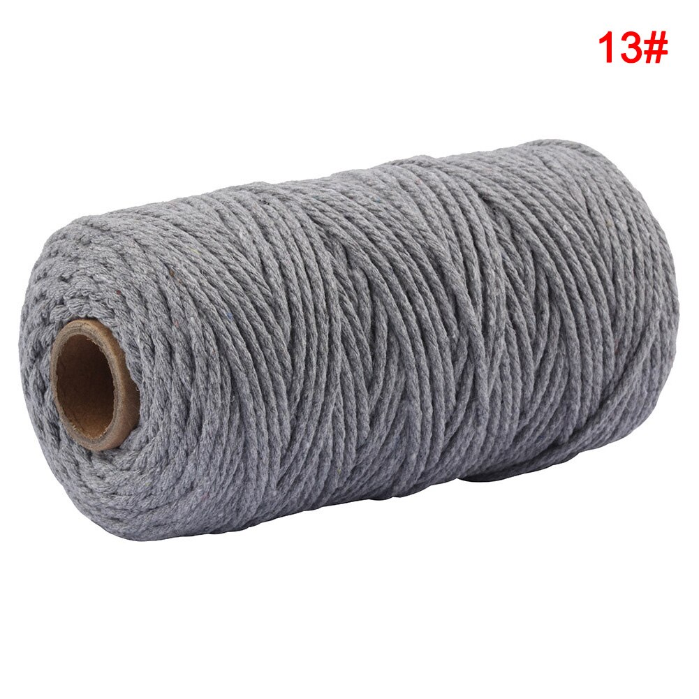 2mm Colorful Anti-Fading Cotton Rope DIY Decorative Wrapping Accessory Hand Tools PAK55: 13