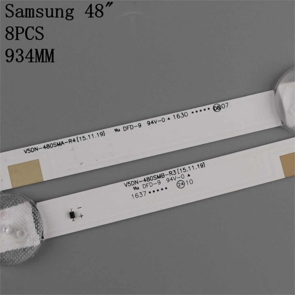 Kit 8 PCS LED backlight strip for Samsung UE48J5200 UN48J5000 LM41-00120Q LM41-00149A LM41-00120P LM41-00150A BN96-37296A