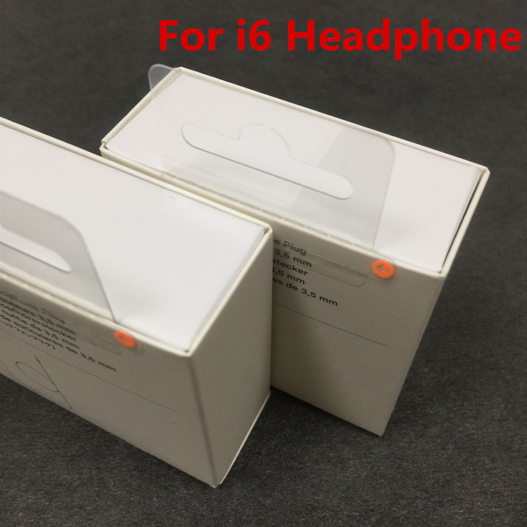10 Stks/partij 3.5Mm In-Ear Hoofdtelefoon Headset Met Afstandsbediening Lijn Microfoon Voor Iphone 5 5S 6 6S Plus Oortelefoon Met Papier