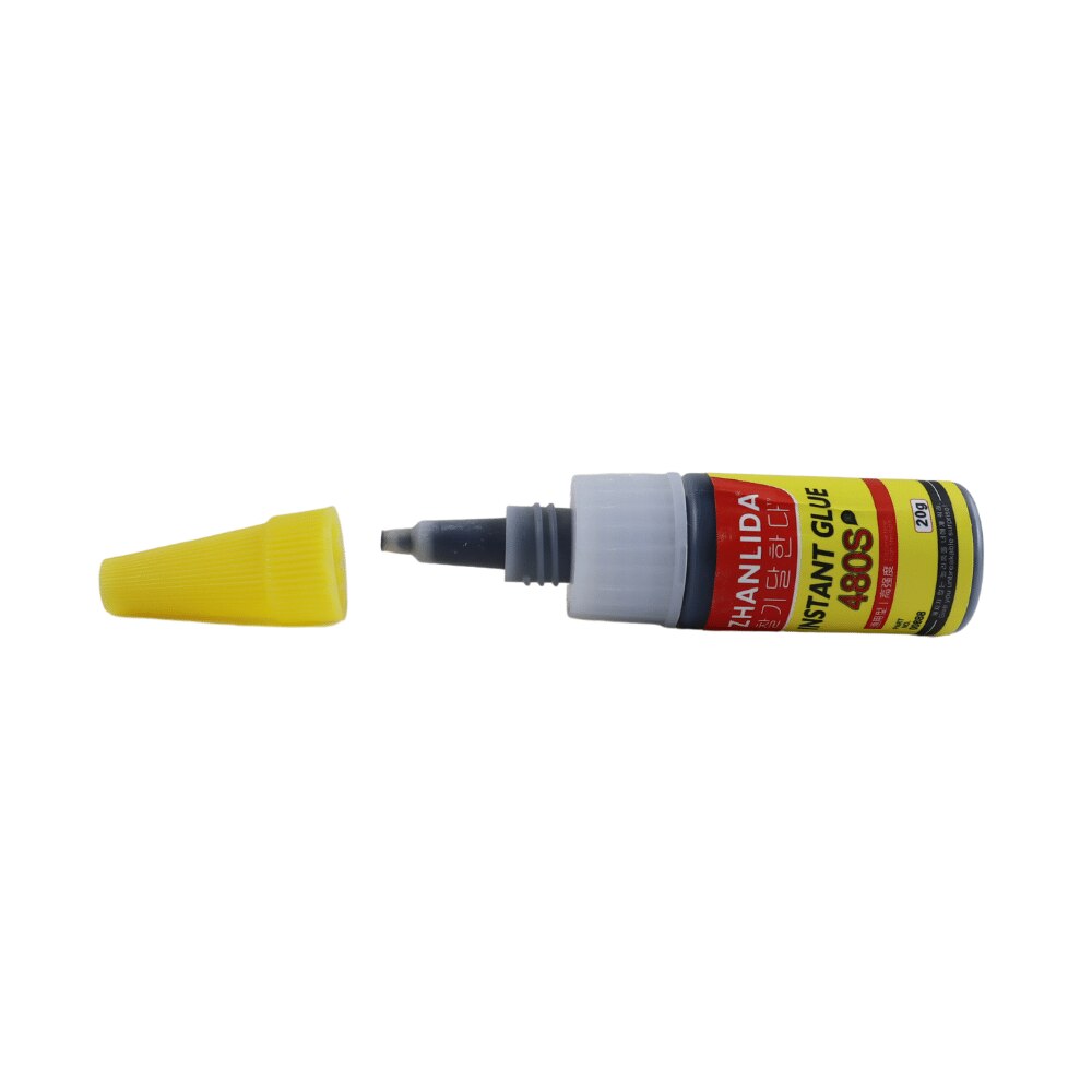 Zhanlida – adhésifs pour réparation de pneus de voiture, 20g 480S, Super calfeutrage, colle pour caoutchouc, noir