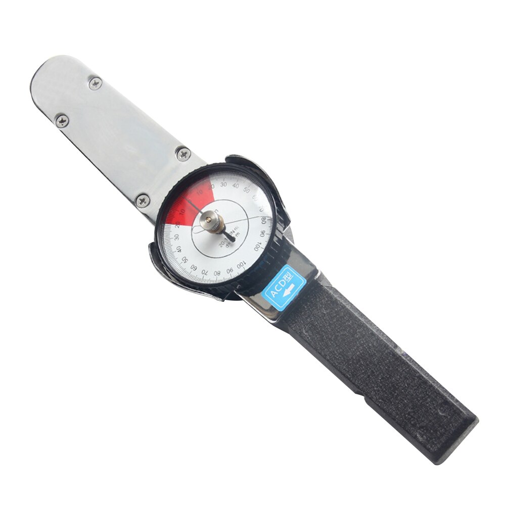 0-100n.m Dial Indicator Torquemeter Alloy Steel Measurement Digital Dual Direction Torque Wrench Hard Metric