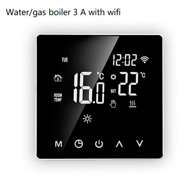 Alexa smart life opentherm digital wifi temperatursensor tuya: Gasfyr wifi