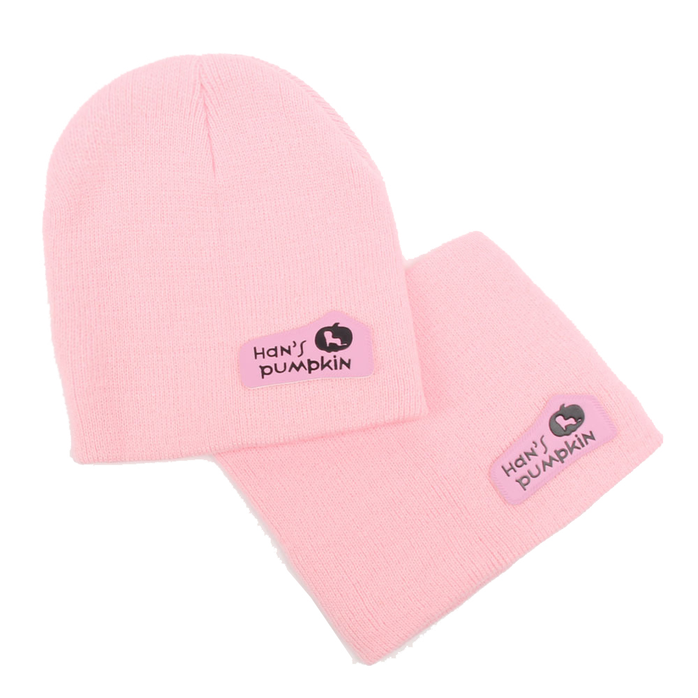 Bonnet d'hiver couleur bonbon chapeau Bonnet en coton tricoté chapeau dessin animé enfants chapeau bébé garçon fille