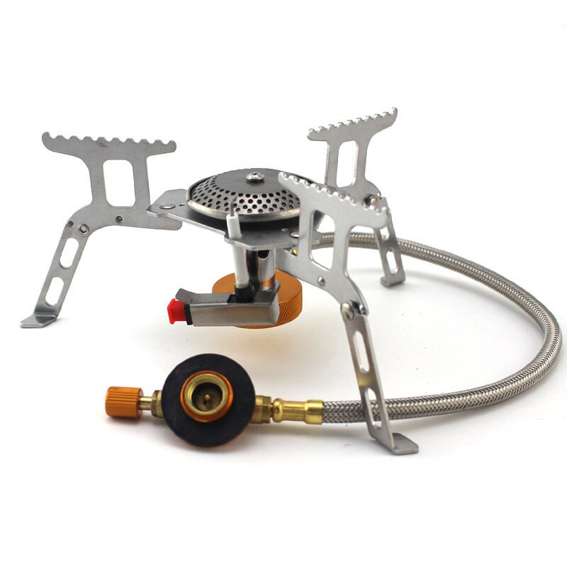 Wolface titanium spis fms -117t ultralätta utomhus camping vandringsugnar lätt resegasugn bärbara gasbrännare