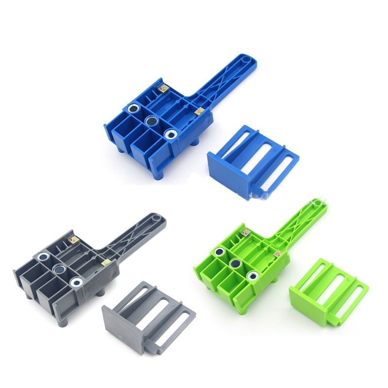 Handheld Woodworking Doweling Jig Drill Guide Wood Dowel Drilling