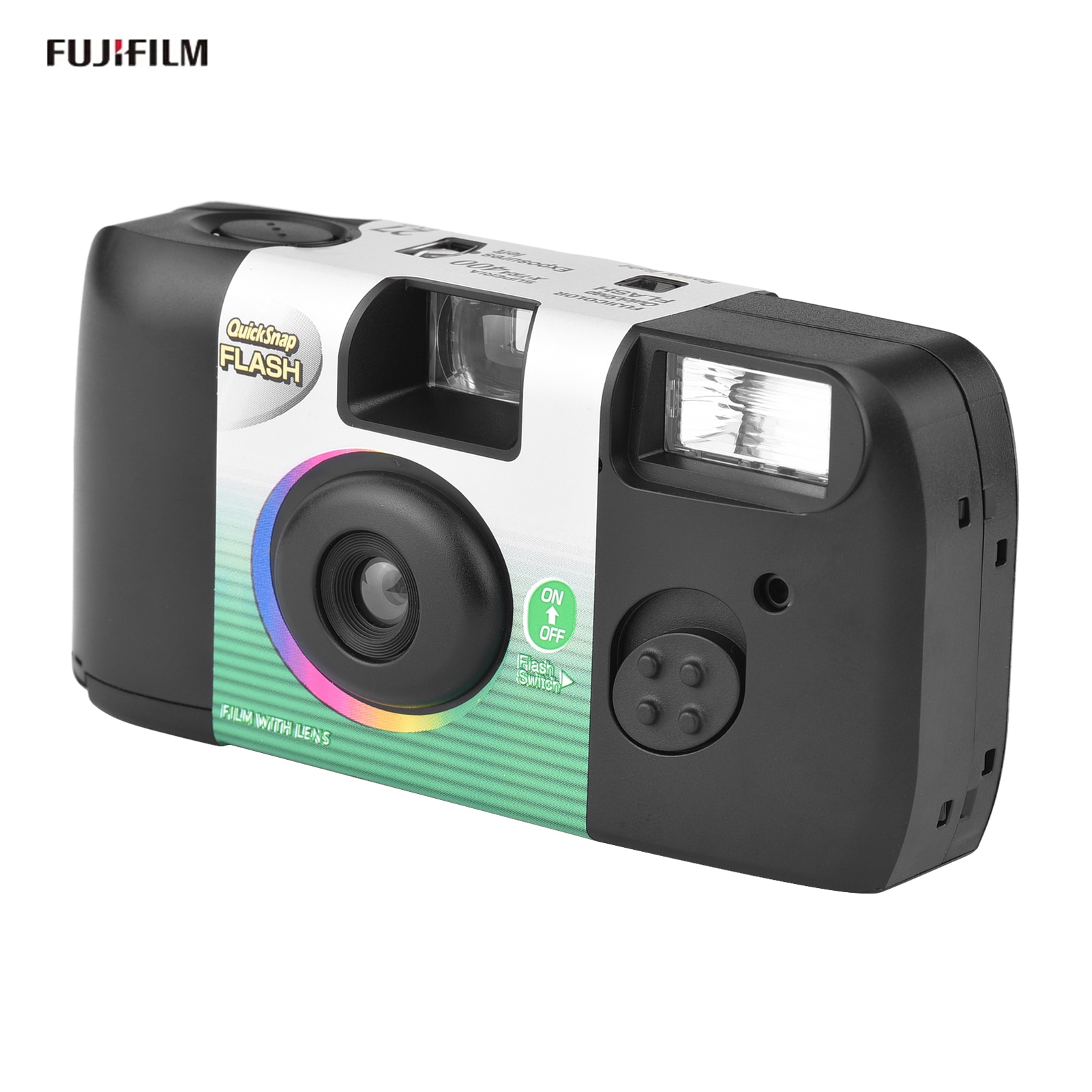 Fujifilm kamera quicksnap flash superia x-tra 400 engangskamera engangskamera med flash  (27 eksponeringer) quicksnap kamera