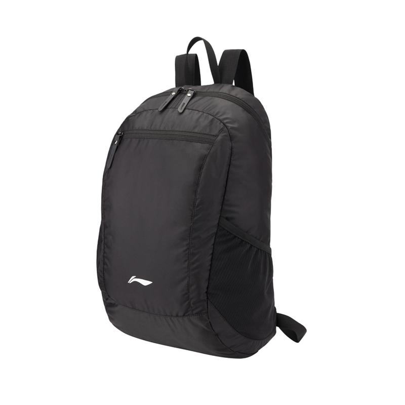 Li-Ning Water Repellent Backpacks Foldable Packable Travel Daypack 200D Nylon LiNing Light Sports Hiking Bags ABSP378 CAMJ19: ABSP378-1H
