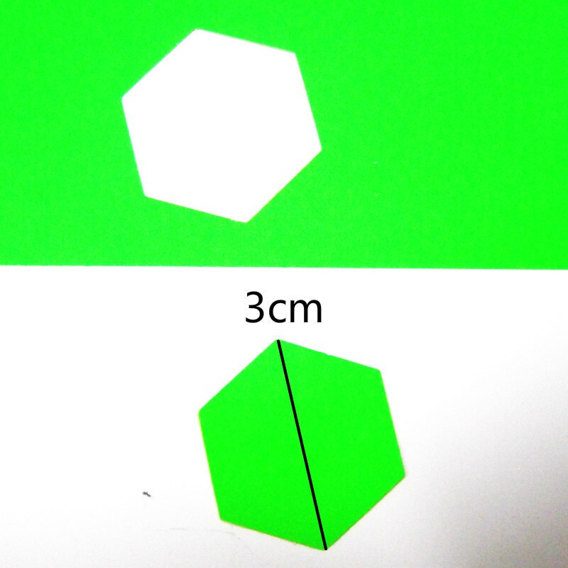 Hexagone coupe-papier 1.5 ''formes artisanat perforateurs outils pour Scrapbook décoratif perforateur bricolage perforateur Scrapbooking poinçons