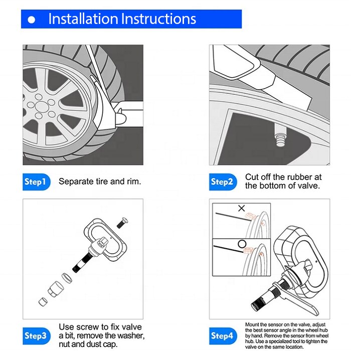 40700CD001 Tire Pressure Monitoring Sensor Tpms Voor Infiniti