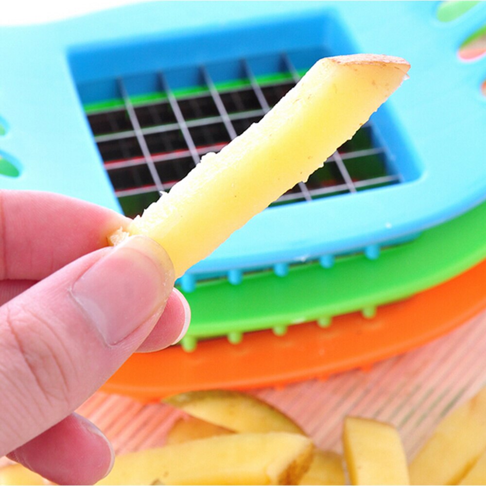 Kitchen Gadgets Vegetable Potato Slicer Cutter Chopper Chips Making Tool Potato Cutting Tool keuken accessoires