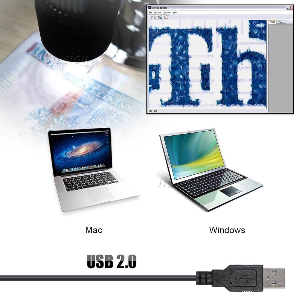 Mini Handheld Endoskop Kamera 500X/800X/1000X Vergrößerung USB Digital Mikroskop Kamera Für Android Fenster OTG