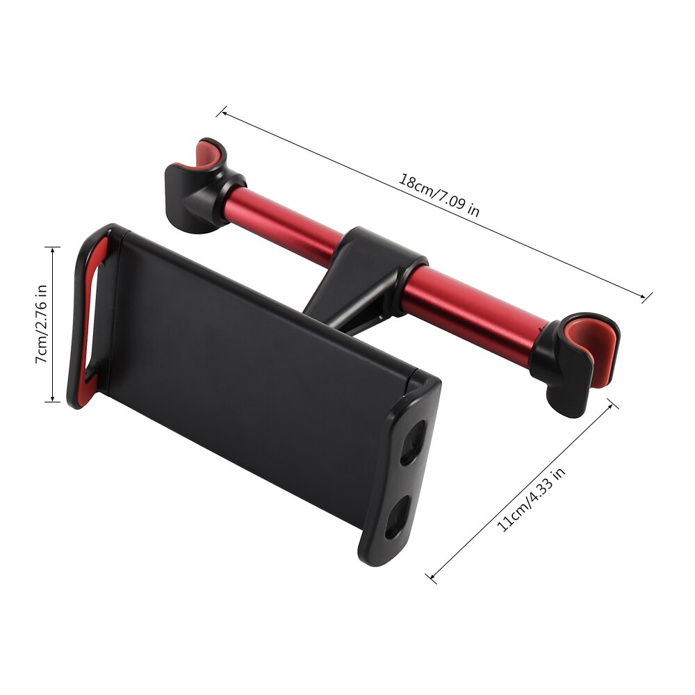 1Pcs Tablet Auto Houder Zetel Auto Achter Kussen Telefoon Houder Achter Hoofdsteun Montagebeugel Voor Iphone X8 Ipad Mini tablet 4-11 Inch