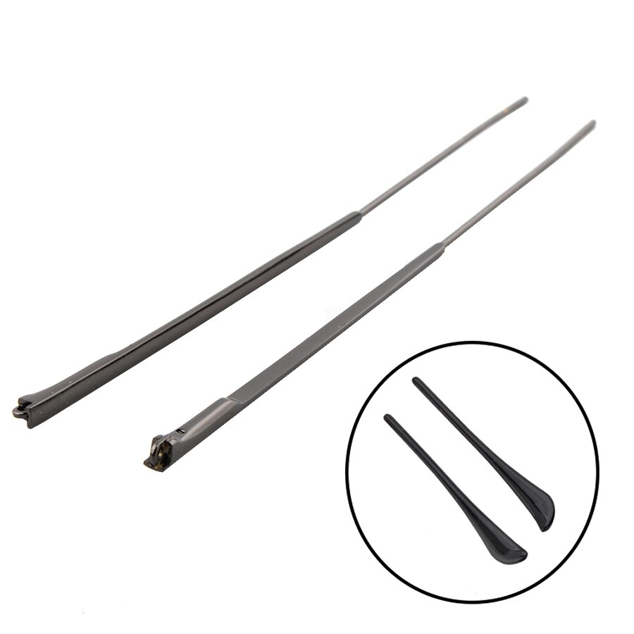 1 par ersättningsbredd 2.6mm 2.8mm solglasögon glasögon metall glasögon ben metall tempel arm med spets