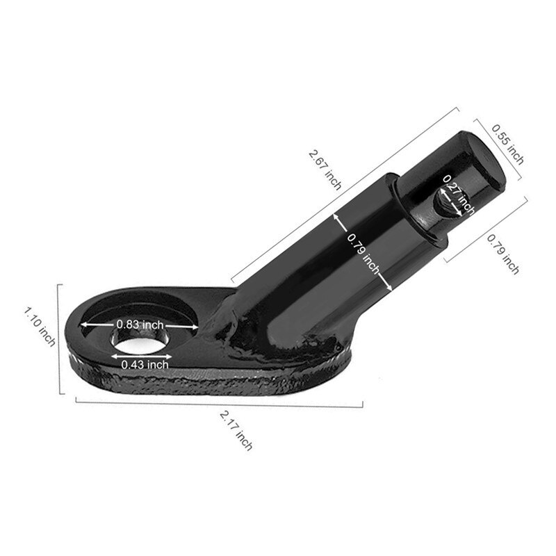 Fiets Achter Rekken Stalen Fiets Trekhaak Mount Adapter Vervanging As Fiets Cycling Bagagedrager Mount Bike Accessoire