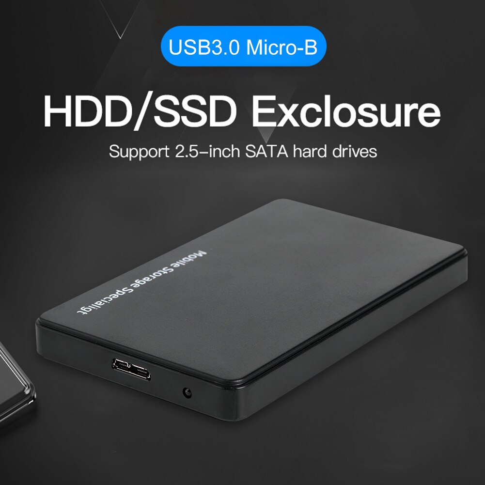 HDD Case Type C SATA to USB 3.0 2.5inch HDD Box 8TB 6Gbps External Hard Drive Enclosure for HDD SSD Hard Disk Case Support