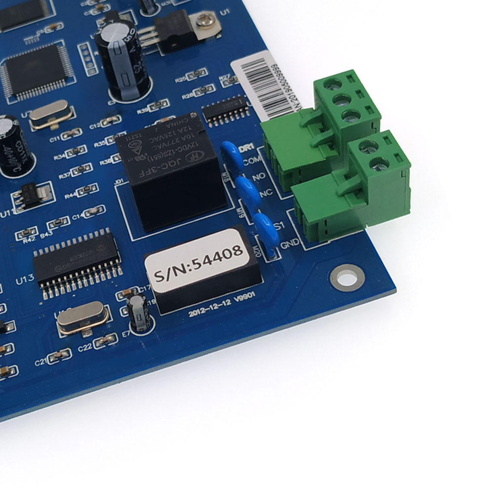 Wiegand controller,TCP IP einzel Tür Access Controller 20K Benutzer 100K Veranstaltungen, suport multi-zugang funktion, Feuer Alarm etc.sn:B01
