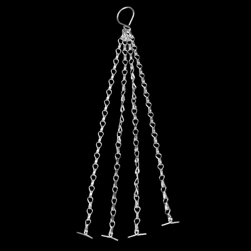 Garden Hanging Basket Spare Metal Chains Easy Fit Replacement Hanger Flower Pot Chain Planter Basket Garden Home Decoration