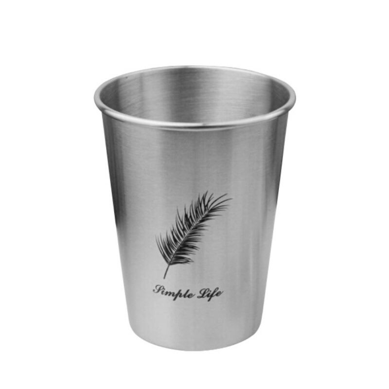 Stainless Steel Coffee Jug Milk Tea Cups Juice Beer Water Cup Unbreakable Stackable Drinking Bottle Travel Tumbler: A3 / 350ml