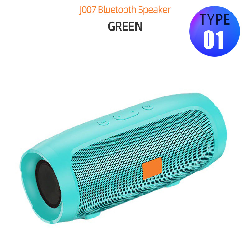 Krachtige Bluetooth Speaker Bass Draadloze Draagbare Subwoofer Waterdicht Sound Box Ondersteuning Tf Tws Usb Muziek Alle Telefoon Luidspreker: Type1 Green