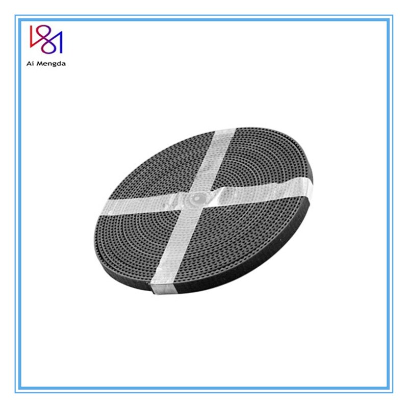 5meter/lot Gt2-6mm Open Timing Belt Width 6mm Gt2 Belt Rubber Fiberglass Cut To Length For 3d Printer