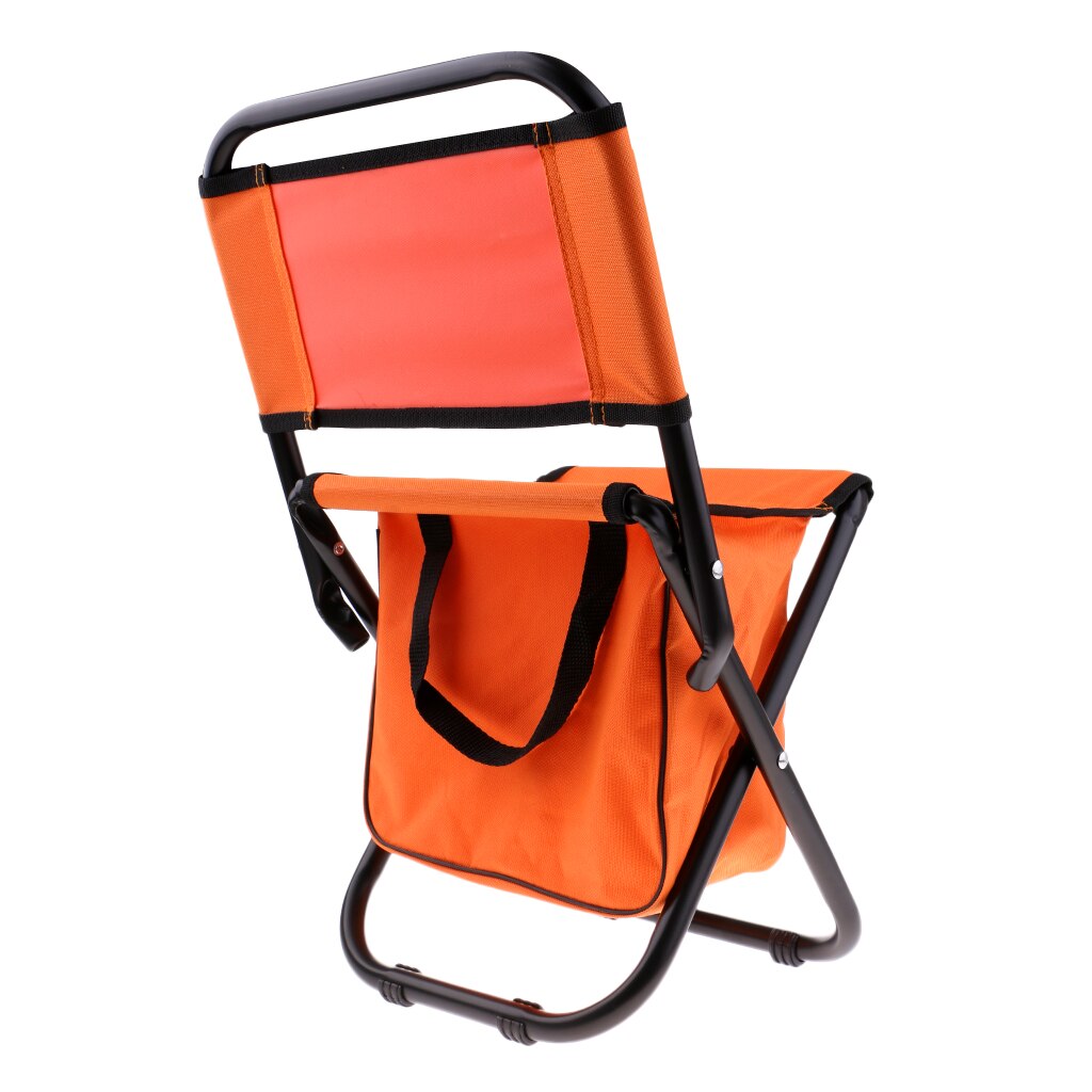 Wasserdicht Klappstuhl -Angelstuhl-Camping Stuhl,faltbar,vier Farbwahl: Orange