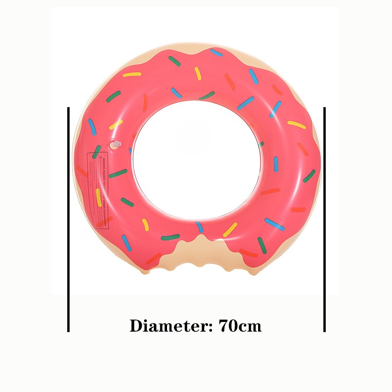 donut swimming ring inflatable adult children swimming ring children's swimming pool floating ring life buoy: YYQF70