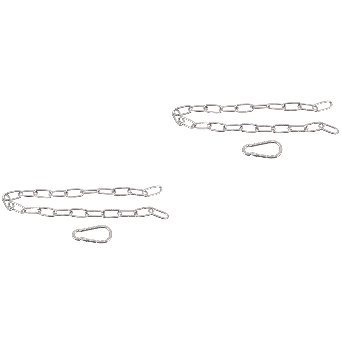 2 pcs Tricep Rope Cable Attachment Fitness Handle Extension Chain Pulley Accessory