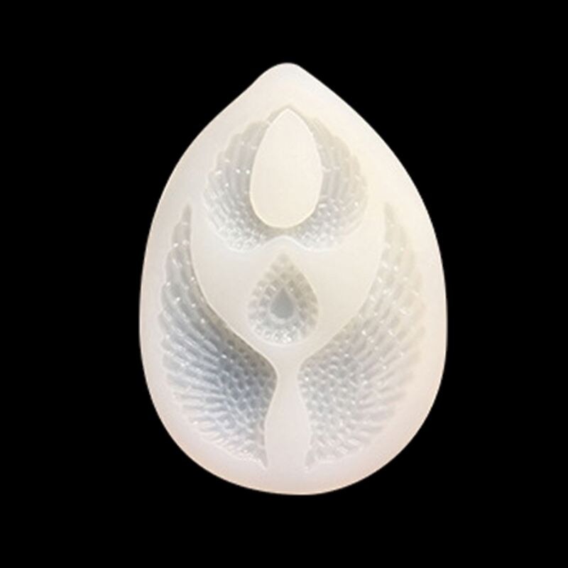 Angel evil wings hänge hartsgjutform silikonform smyckenstillverkningsverktyg