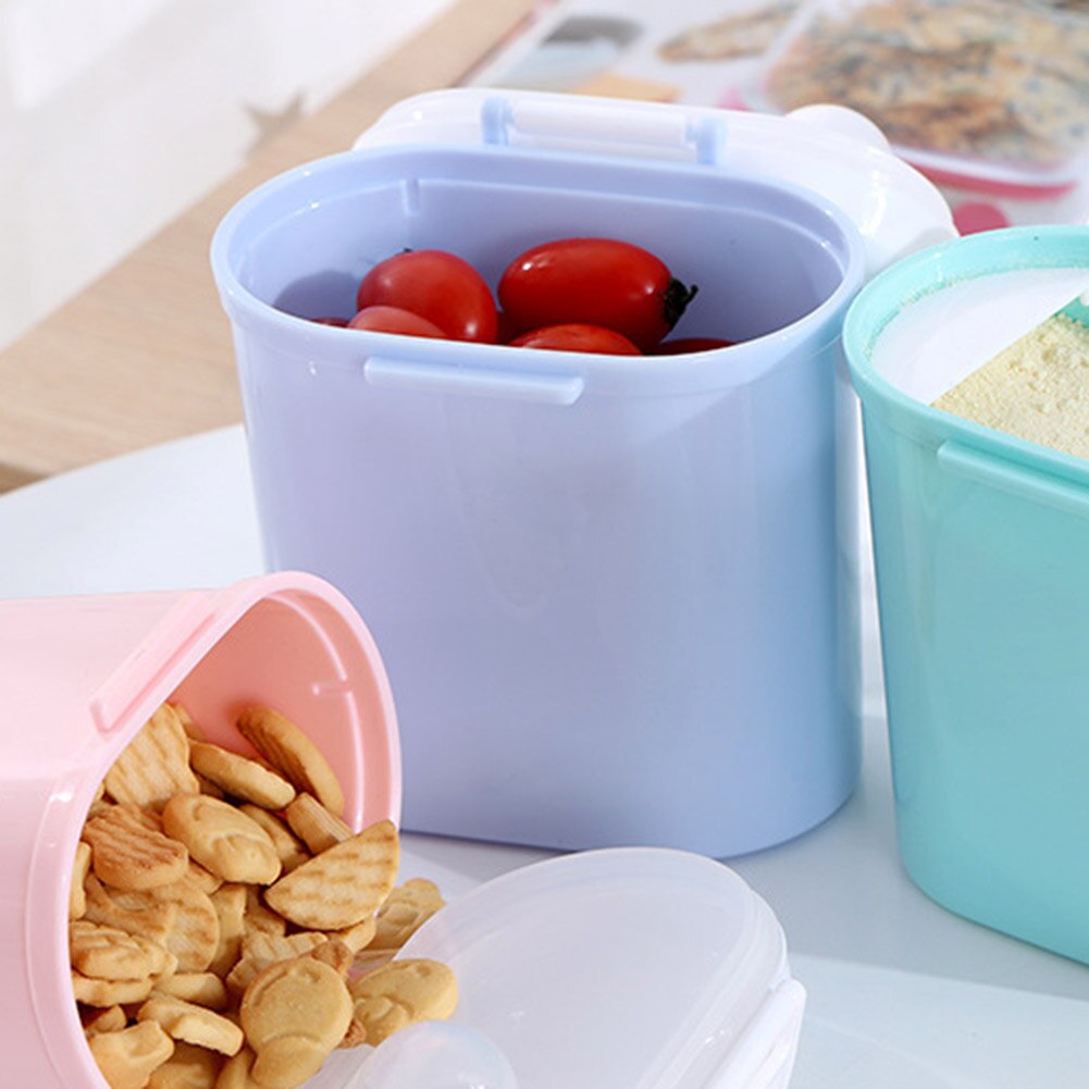 Baby Milk Powder Container Formula Dispenser Travel Sealed Food Storage Box