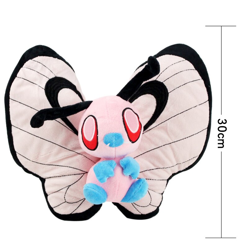 18-34 Centimetri Tapu Koko Houndoom Magikarp Abra Charmeleon Gengar Spheal Charizard Butterfree Giocattoli di Peluche Morbido Peluche Bambola regalo: 30cm Butterfree