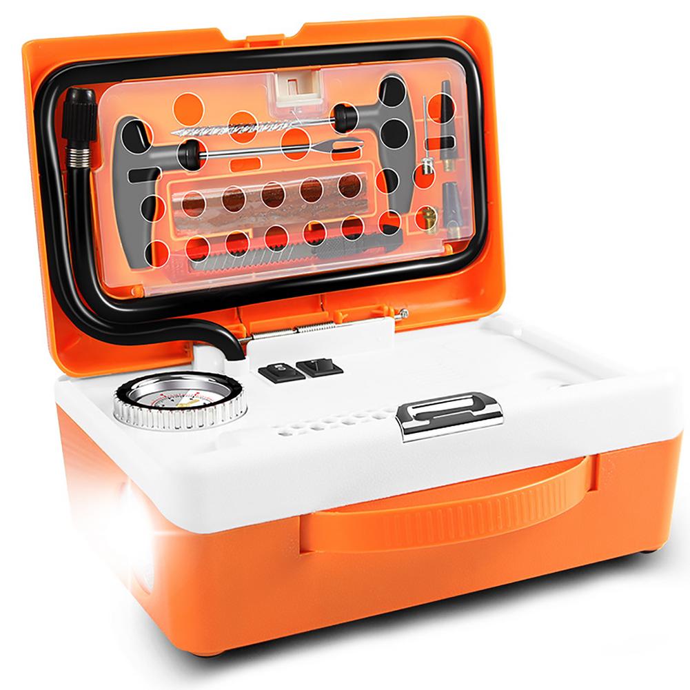 Car Air Pump Electric Automatic High-pressure Air Compressor With Large Air Volume And Fast Inflation For Medium-sized Buses: Default Title