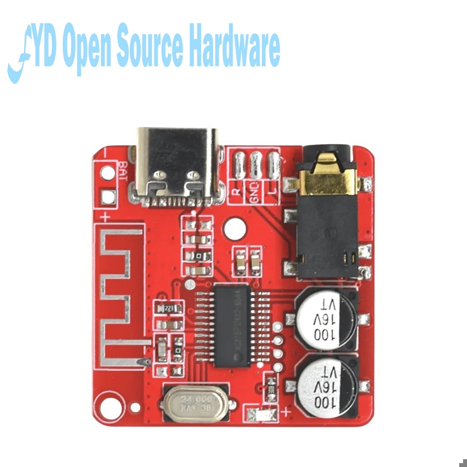 DIY für Bluetooth-Audio-Empfänger platine 4,1 0, 1 mp3 verlustfreie Decoder-Karte drahtloses Stereo-Musik modul 5,0-5V: Maroon