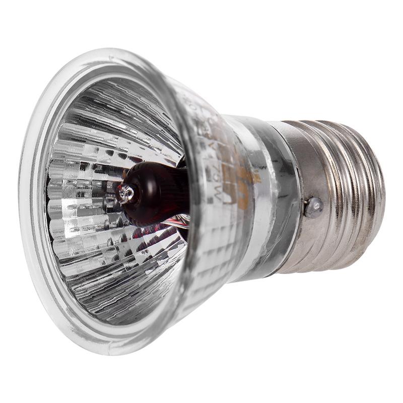 25w 50w 75w 100w Reptile tortue serpent spectre complet lampe chauffante UVA + UVB lumière solaire Reptile lampe chauffante isolation lumière rouge
