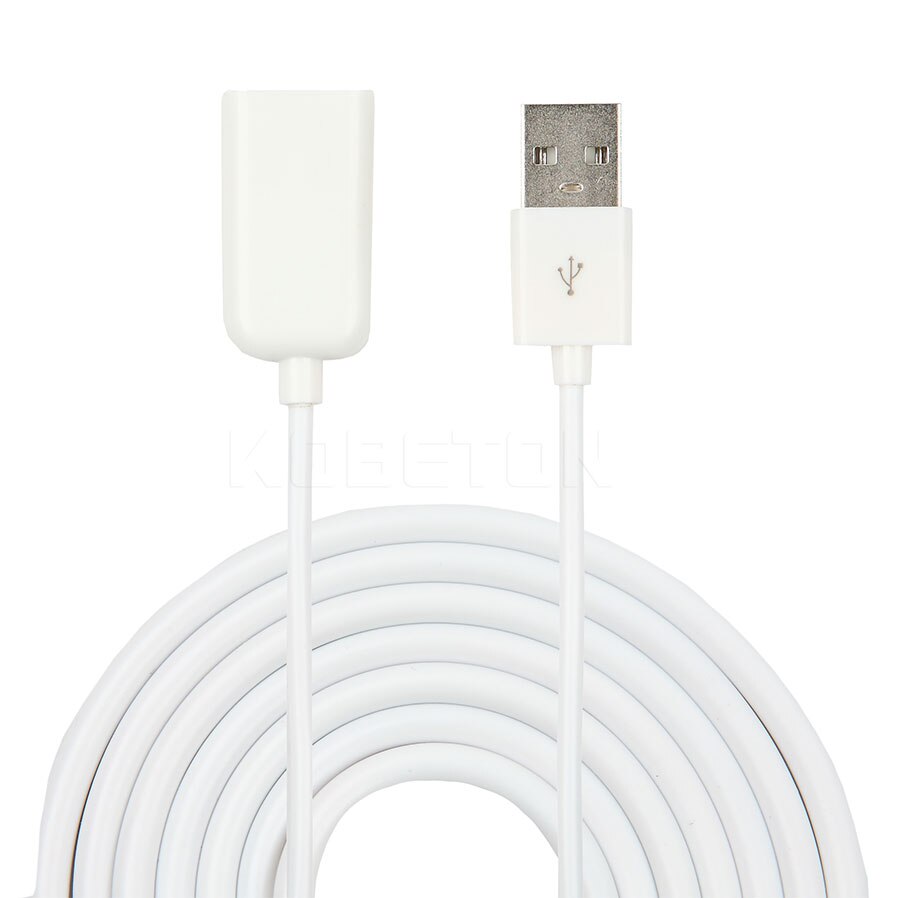 100Cm Usb 2.0 A Man-vrouw Extension Data Cable 0.5M Usb Verlengkabel Extender Lading Extra Kabel voor Pc Laptop Tablet