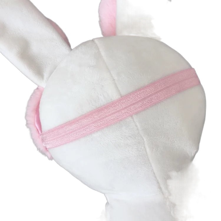 Plysj myke sovende øyemasker bind for øynene tegneserie kanin øyelokk søvnskygge øyelapp bandasje øyevipper avslappende sovehjelp