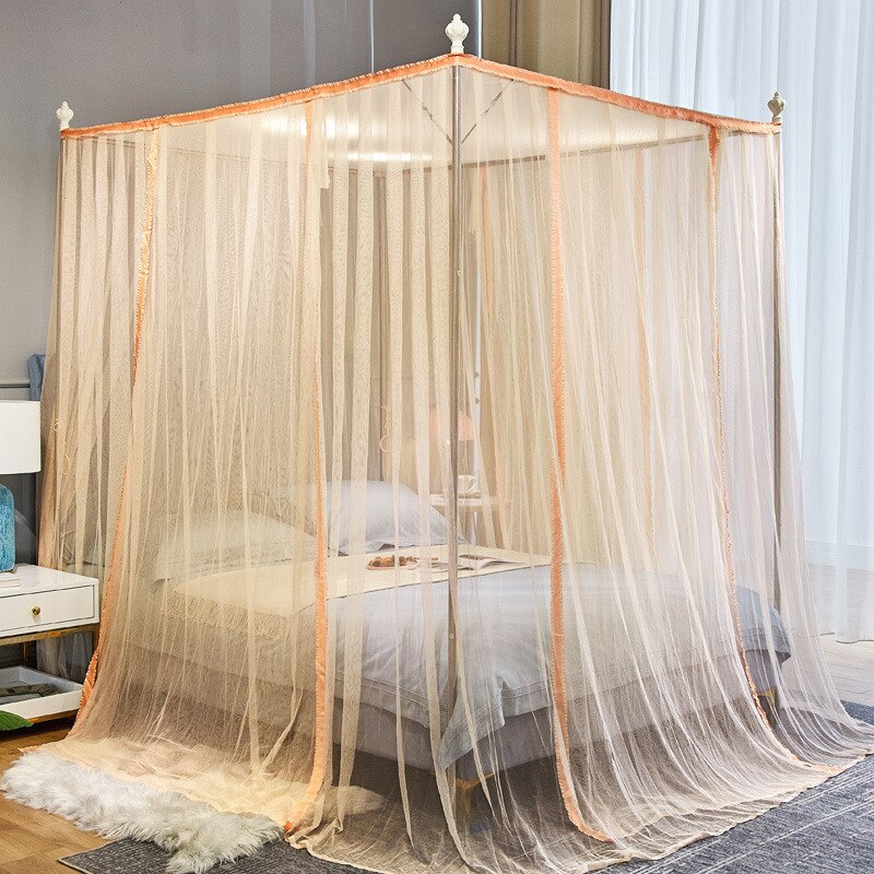 Large Mosquito Net Bedroom Curtain Suitable For All Cribs King-Size Beds Court retro Style, Classic, European Style Mosquito Net