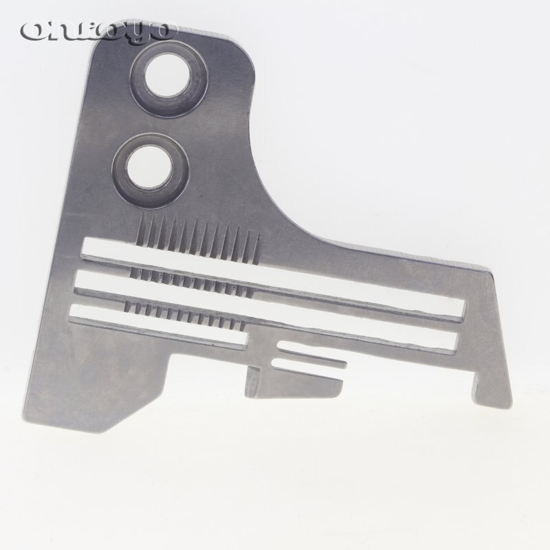 Industrial Sewing Machine Spare Parts And Accessories Needle Plate 202554E For Pegasus M752/M800 Four Thread Machine 202554E0001