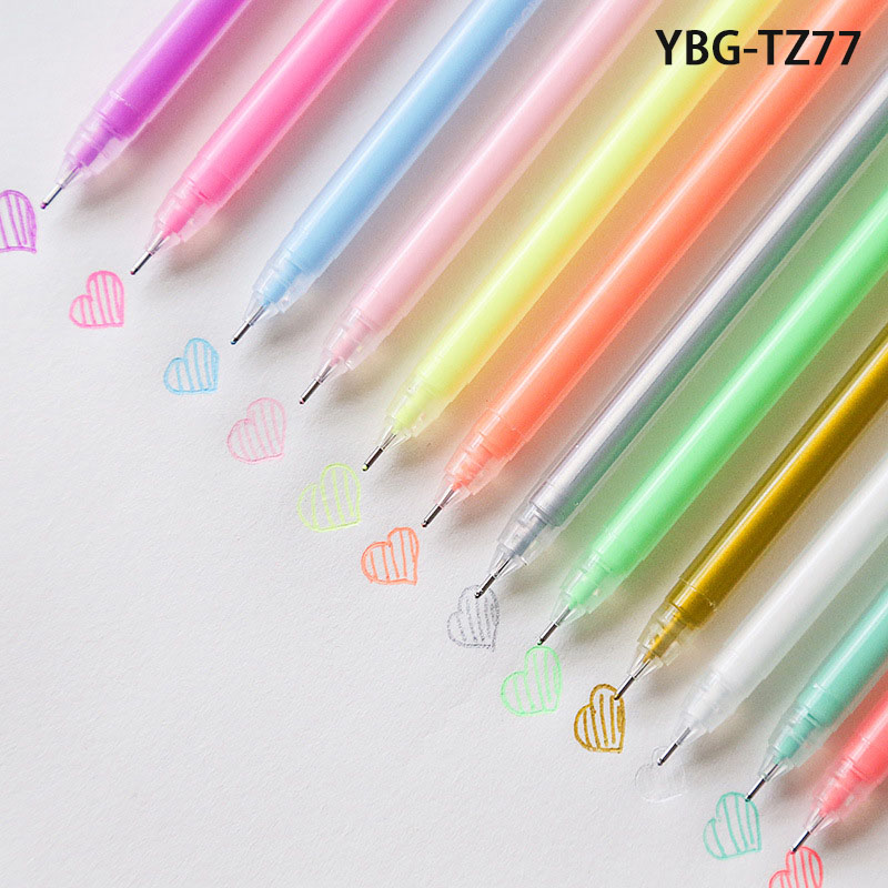 12 Pcs/set Cute Japanese Stationery Zebra Mild Liner Double Headed Fluorescent Pen Milkliner Pen Highlighter Pen Mildliner