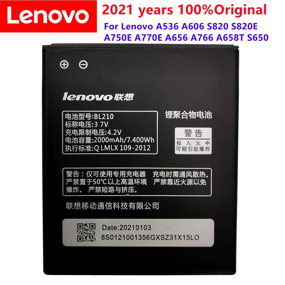 BL243 BL210 BL259 BL242 batería para lenovo K3 K30-W K30-T A6000 A3860 A3580 A3900 A6010 A6010 Plus batería acumulador: BL210