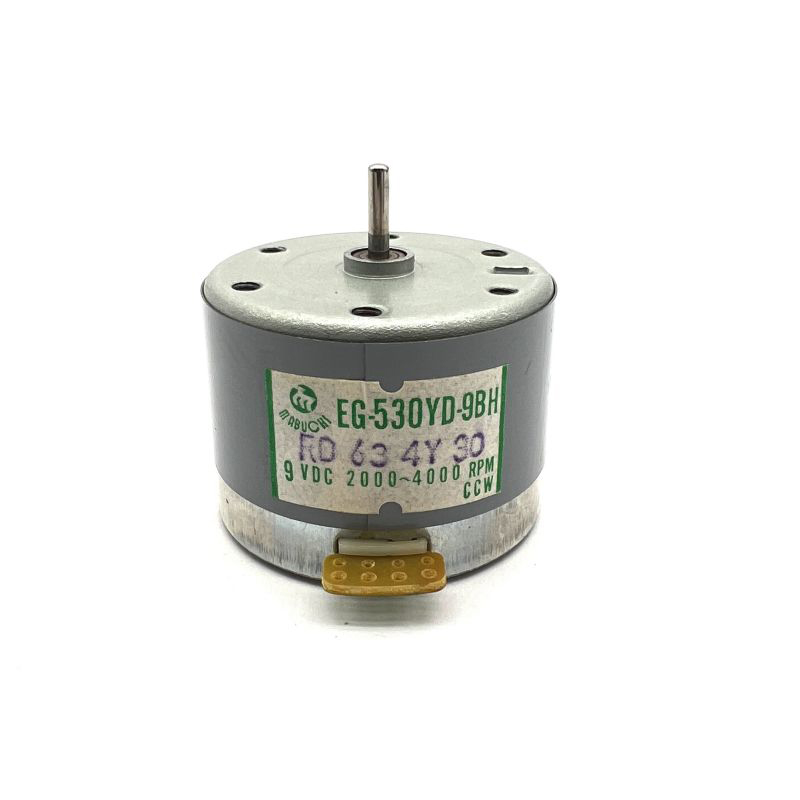 1Pcs EG-530YD-9BH Metal Double Speed Reverse Motor CCW 9 VDC 530 Motor For Audio Cassette Tape Deck Recorder Motor Accessories: Default Title