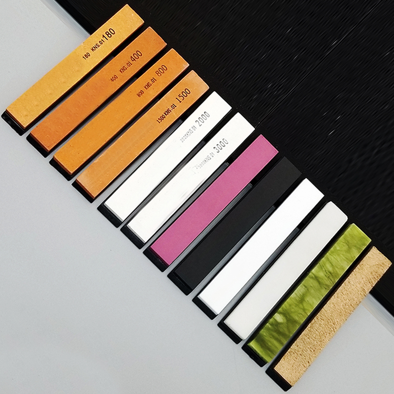 180 400 800 grain fixe angle meule meuleuse pierre à aiguiser polonais hone humide couteau système outil cuisine Abrader moudre pierre aiguiseur