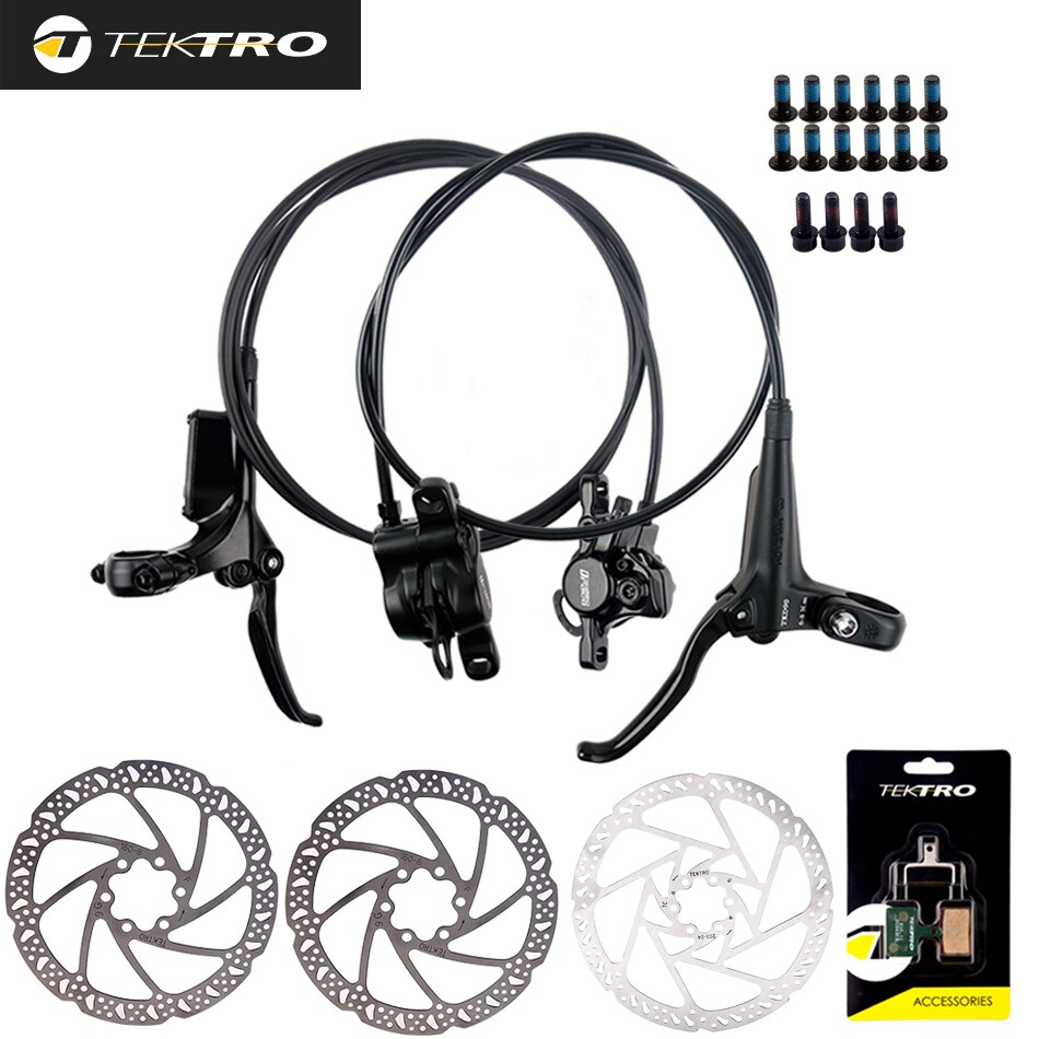 TEKTRO HD M285 frein à disque hydraulique vtt vélo frein avant/arrière 800/1500mm 160/180/203mm Rotor VTT pièces de frein