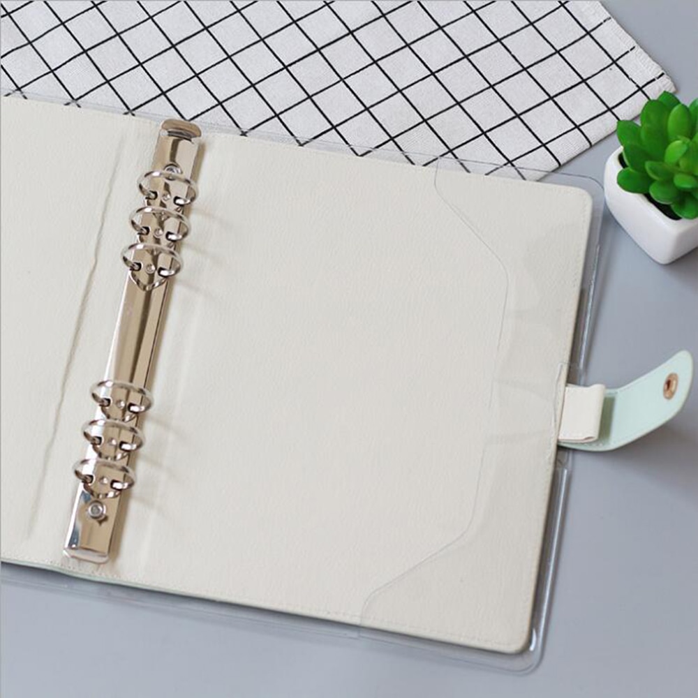 A5A6 Notebook Protection PVC Cover A5A6 Notepad Cover DIY Accessories Office School Stationery Book Jackets Cubierta del cuadern