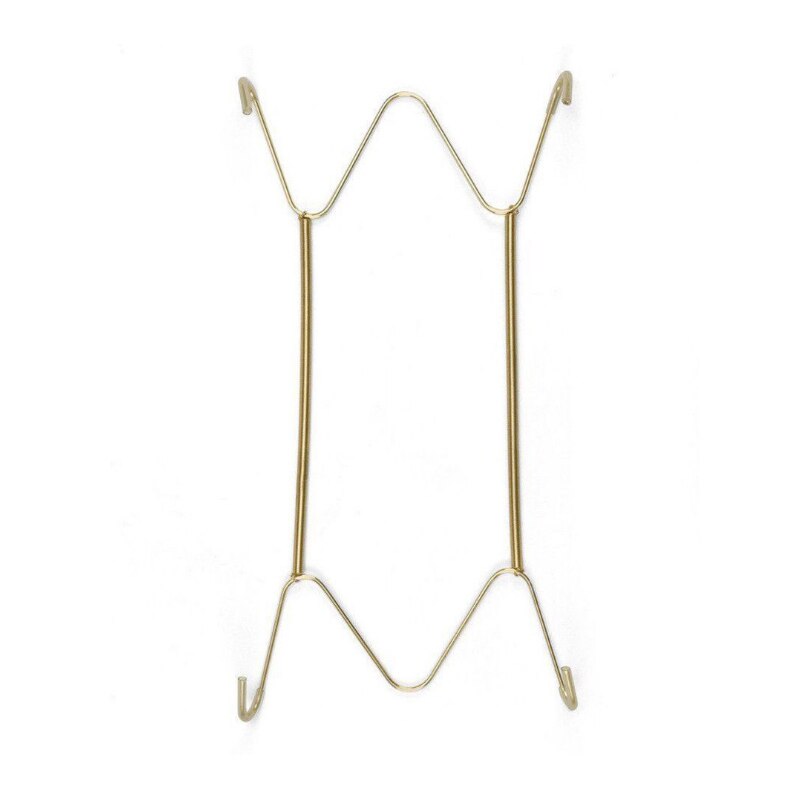 Suporte de parede de aço inoxidável para primavera, ganchos para prato, decoração, gancho para pratos, ganchos decorativos, suporte de parede para decoração de casa, 1 peça