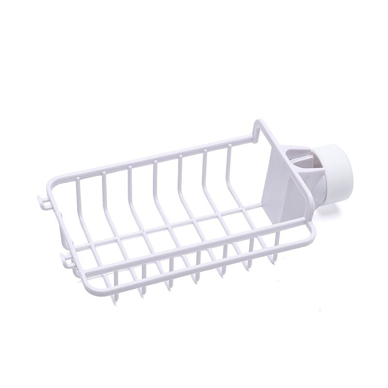 Rvs Kraan Opslag Rekken Verstelbare Sink Rag Spons Afdruiprek Keuken Badkamer Zeep Opslag Houders Planken: 5