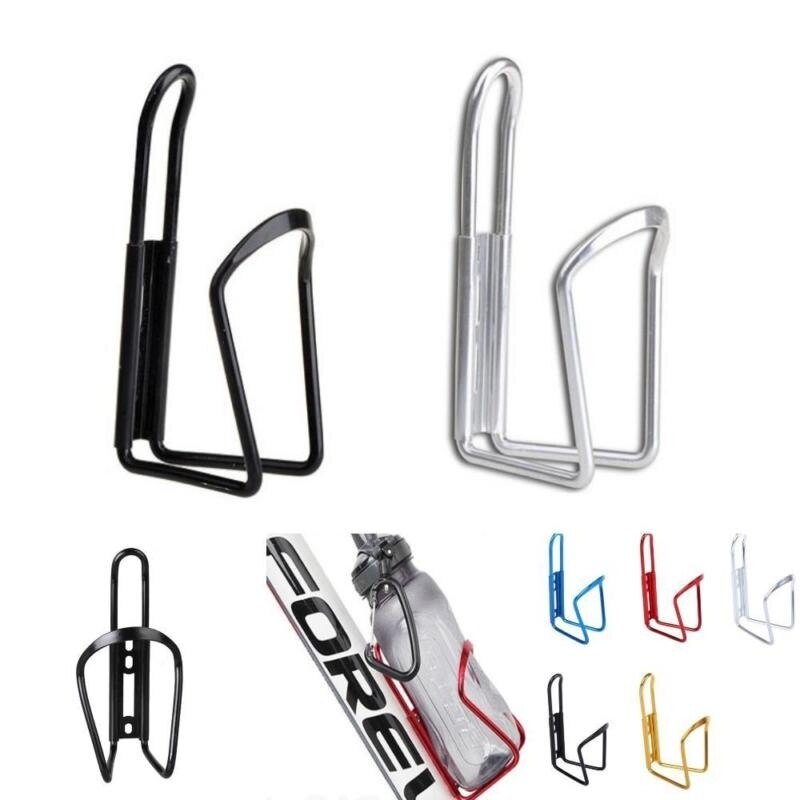Soporte de aluminio para botella de agua de ciclismo, soporte de pieza para botella de ciclismo, accesorios plegables para bicicleta de montaña