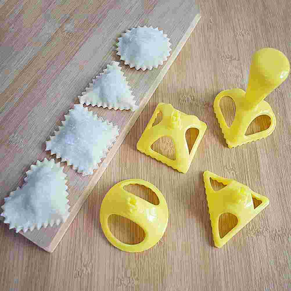 4Pcs Dough Press Gyoza Empanada Dumpling Calzone Turnover Set Kitchen Accessory